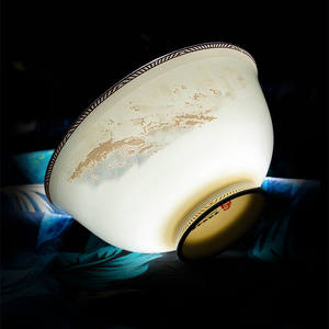 Premium Bone China Scenic Dinnerware <b>Set</b> 72pcs Eco-Friendly Microwave Safe Dishwasher Safe for Restaurants Hotels Weddings - Product Image 4