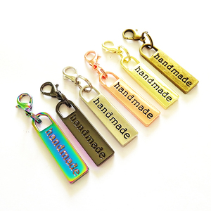 Venta caliente de Metal personalizado hecho a mano Etiqueta de cremallera Tirador - Product Image 2