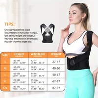 Vente en gros professionnel matériau composite taille serrage sécurité Posture épaule correcteur clavicule dos soutien Protection