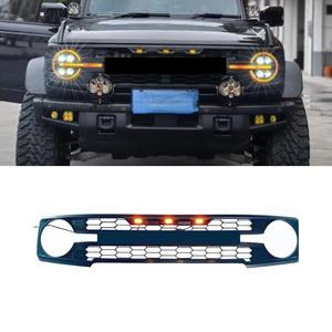 Parrilla Delantera para Auto, Parrillas de Carreras para Ford Bronco 2021-2024, Kit de Carrocería, Accesorios para Auto - Product Image 2