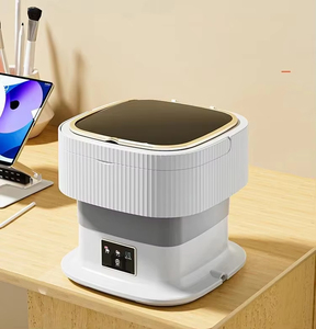 2026 Trending Household <b>Mini</b> Foldable Washing Machine Portable USB Automatic Washer Plastic Material Factory Direct Sales - Product Image 2