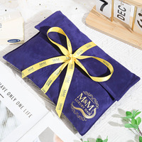Grande Vente – Pochette Antidust en Velours Personnalisée avec Logo OEM, Sac Enveloppe en Daim pour Maquillage, Pinceaux Cosmétiques, Perruques et Bracelets