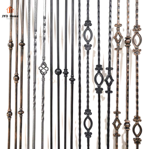 Balaustres de Hierro Forjado Serie <span class=keywords><strong>Toscana</strong></span>, 9/16 x 44 Pulgadas, Cuadrados Sólidos, Barandilla de Hierro Forjado, Martillados a Mano, Venta al por Mayor - Product Image 3