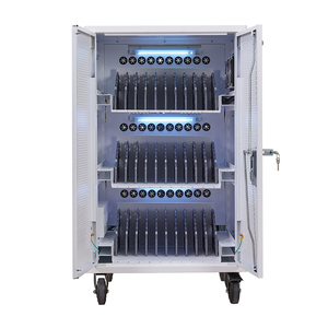 Giáo Dục/ứng dụng văn phòng, vật liệu kim loại, ABS 20 Khe cắm có thể tháo rời máy tính xách tay sạc giỏ hàng - Product Image 1