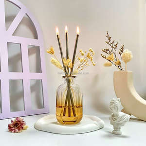 Vela eterna Quema <span class=keywords><strong>de</strong></span> larga duración DIY Varias escenas del mundo del mar Puentes pequeños y casas fluidas - Product Image 3