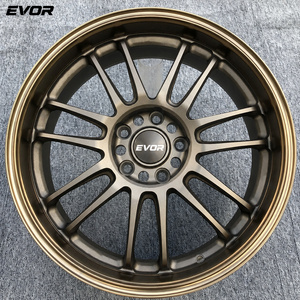 ล้อแม็กซ์ EVOR Wheels Auto Parts ขอบลึก <span class=keywords><strong>15x7</strong></span> 17x8 18x8.5  5 รู 4 รู ขายส่งราคาถูก ล้ออัลลอยด์ลายหลายก้าน สีไฮเปอร์แบล็ค 20 มม. - Product Image 6