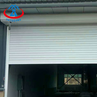 ZHTDOORS Rétroaction maximale Verrouillage par mot de passe Volets de sécurité à rouleau automatique Porte résistante à la chaleur
