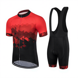 Best Selling Men's Adult <b>Cycling</b> Uniform Sets-Custom Made High Quality Eco-Friendly Breathable Quick Dry OEM/ODM Service Low MOQ - Product Image 1