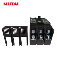 MUTAI Disjoncteur à boîtier moulé électrique réglable 3 P 3 phases 100A AC MCCB