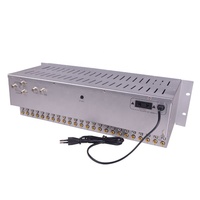 Modulateurs analogiques Softel 24 en 1 CATV Entrées 24 * HD Mini modulateur Canal fixe 16/24 Options HD/AV Modulateur tête de gamme