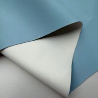 Matériau de languette de chaussure de 0,55 mm, cuir PU élastique, simili cuir PU, cuir synthétique, rouleau de tissu, matière première, cuero, pelle, cuir