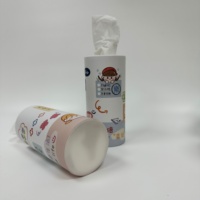 Emballage de tube de papier toilette cylindrique avec manchon en papier, boîte en carton écologique, taille et couleur personnalisables