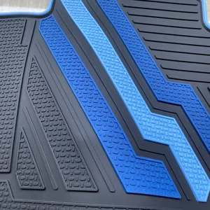 2024 Luxury Waterproof Auto Carpet Mat Universal Fit Luxury Rubber Latex Car Accessories Use For Tesla Model Y
