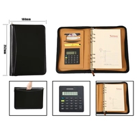 Ensemble de carnets en cuir PU personnalisés en gros, format A5, bloc-notes professionnel, cadeau de bureau, personnalisable avec LOGO