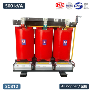 Transformador de Resina Fundida Tipo Seco de 10kV a 400V SCB12-500 Dyn11 Trifásico de Cobre Puro, Refrigeración por Aire Natural AN/AF para Estación de Metro SCB12-5 - Product Image 4