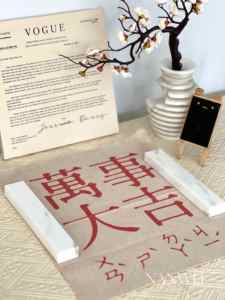 NANWEI pietra lucido Bianco Calacatta marmo fermacarte pesante porta documenti per <span class=keywords><strong>scrivania</strong></span> e ufficio - Product Image 2