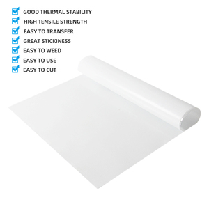 Wholesale Heat Transfer Pet Film clear Transfer Paper Tape <strong>Roll</strong> for Eco-solvent <strong>Printable</strong> Printing <strong>Vinyl</strong> - Product Image 2