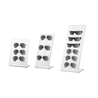 Support de lunettes de bureau transparent porte-lunettes présentoir de lunettes de soleil en acrylique