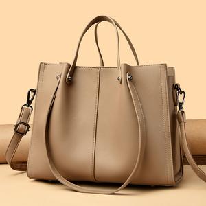 Vente en gros de sacs vegan à bandoulière de grande capacité <span class=keywords><strong>sac</strong></span> fourre-tout <span class=keywords><strong>sac</strong></span> à bandoulière sacs cartable pour femmes - Product Image 1