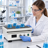Agitateur rotatif de laboratoire Cenlee 20 à 300 tr/min, mélangeur de plateforme pour 20 flacons de 100 ml, pour les tests pétrochimiques, les tests alimentaires et les laboratoires de recherche