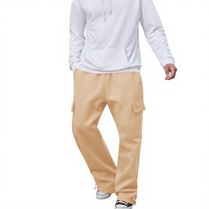 Lightweight Mens Cargo Sweatpants Breathable Fabric Casual Joggers For Travel Daily Comfort Relaxed Fit <b>Drawstring</b> Waistband - Product Image 5