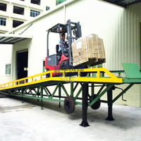 Rampe de chargement mobile portable pour camions, rampe de quai hydraulique pour conteneurs
