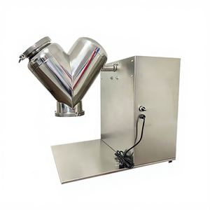 Mezcladora de Polvo Tipo V para Laboratorio, para Pequeños Lotes de Polvo Seco y Gránulos, Alta Uniformidad, Equipo de Mezcla para I+D - Product Image 1