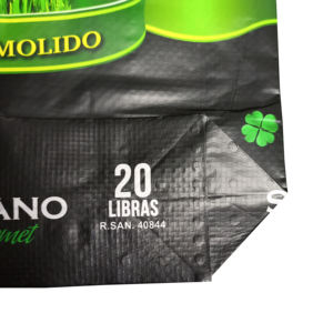 ถุงข้าวแบบก้นตั้งเคลือบ BOPP ขนาด 25 กก. 50 กก. ถุงโพลีโพรพิลีนทอสำหรับบรรจุเมล็ดพันธุ์ ถุงบรรจุภัณฑ์ข้าวพิมพ์ลายตามสั่ง ขนาด 10 กก. - Product Image 4