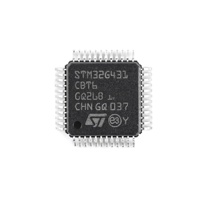 Microcontrolador STM32G431CBT6 de 32 Bits para Cortex-M4F, 128 KB de Memoria Flash, Paquete de 48 Pines LQFP, Componentes Electrónicos