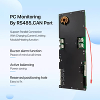 JK Lifepo4 BMS PB2A16S20P PB2A16S15P PB1A16S10P PB1A16S15P 16S 48V 100A 150A 200A RS485 BT Meilleur accessoire solaire BMS intelligent