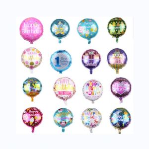Wholesales 2023 New Design 18Inch Happy Aluminium <b>Balloon</b> for Birthday Foil <b>Balloons</b> Party Supplies - Product Image 1