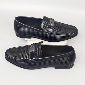 Mocassins Business Décontractés en Cuir de Vachette Pleine Fleur – Chaussures Homme Élégantes en Cuir Véritable, Semelles Souples et Durables, Nouveaux, Légers et Faciles à Enfiler - Product Image 1