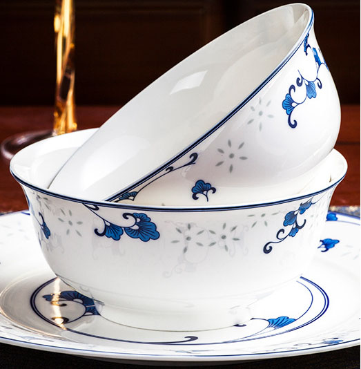 景徳鎮卸売ボーンチャイナ食器セットセラミックディナーウェアセット