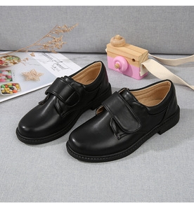 Zapatos de cuero escolares para niños, superventas, zapatos negros de alta calidad para estudiantes, zapatos de rendimiento para estudiantes del campus - Product Image 5