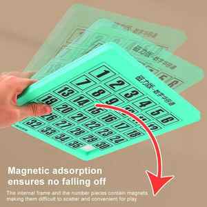 Juguete Educativo de Matemáticas Magnético Personalizado OEM Huarong Road, Juguete Deslizante de Números de Plástico para Niños - Product Image 6