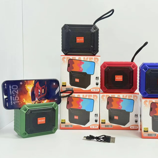 Outdoor Portable BT for Bluetooth Speakers with Stereo Sound Mini Loud Justification for Outdoor Use
