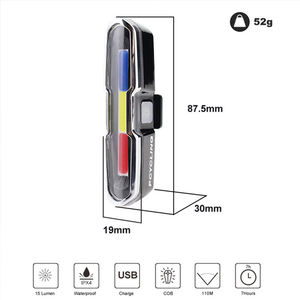 Equipo de Ciclismo Más Vendido, Luces Traseras de <span class=keywords><strong>Bicicleta</strong></span> Súper Brillantes <span class=keywords><strong>para</strong></span> Ciclismo Nocturno, Accesorios de Ciclismo, Luces de <span class=keywords><strong>Bicicleta</strong></span> - Product Image 3