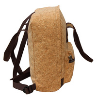 Sac à dos en liège naturel, matériau recyclable écologique personnalisé, fourre-tout
