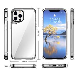 Funda transparente ultrafina para iPhone 17 Pro Max, color sólido, 16 simple, 13 con orificio grande, 12 acrílica, 15 PM - Product Image 3