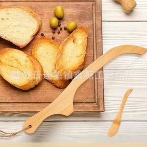 Cuchillo para pan de madera maciza, hoja dentada de acero inoxidable de 12 pulgadas para hornear y cortar baguettes en la cocina - Product Image 3