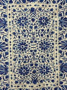 Couvre-lit matelassé Suzani traditionnel en coton de haute qualité, textile ouzbek, couleur personnalisée, toutes saisons, portable, mural - Product Image 6