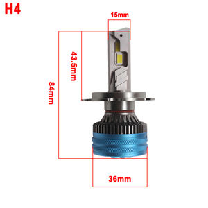 K13 X8 Super Bright 24000LM LED Feux de voiture 9006 HB4 Ampoule 3570 Chip 12V Blanc froid 6500K Phare LED de voiture Para Auto H4 H19 H7 H1 - Product Image 5