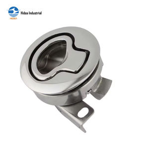 Loquet de trappe à claquement affleurant pour bateau marin en acier inoxydable de qualité 304/316 pour applications marines - Product Image 1
