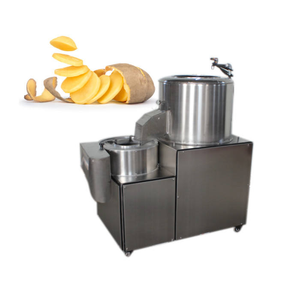 Machine à laver les pommes de terre de petite taille à économie d'énergie pour la Colombie, éplucheur industriel de légumes, ligne de lavage des légumes à racines - Product Image 4