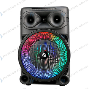 KTS Không Dây Di Động Ngoài Trời Ánh Sáng Bt Loa Với TWS & FM & USB 8 Inch KTS-1566 Nhà Máy Giá Bán Buôn OEM - Product Image 3