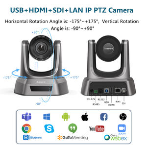 3 Pcs NV20A 20X Zoom optique AI Suivi automatique Caméra de conférence PTZ USB HDMI SDI LAN POE Support + KB300PRO Joystick Controller - Product Image 4