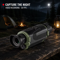 Monoculaire numérique de vision nocturne 5x infrarouge HD portable étanche avec détection à 500 m pour la chasse, l'observation nocturne et la faune