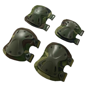 Ensemble de protections ajustables pour genoux et coudes en coque rigide avec rembourrage en éponge pour le cyclisme, le patinage, l'escalade et les sports de plein air - Product Image 3