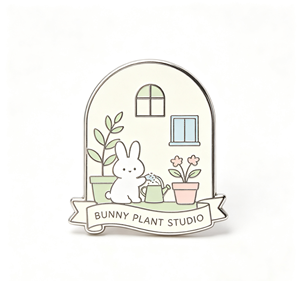 Custom Enamel Rabbit House <b>Pin</b> Metal Lapel <b>Badge</b> Plated Souvenir <b>Pin</b> for Gift and Collection - Product Image 2