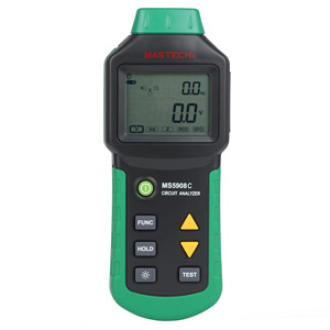 Analizador de Circuitos Mastech MS5908A, Multímetro Digital con Medición de Voltaje CA True RMS para Pruebas Eléctricas - Product Image 3
